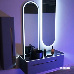 Jorno Тумба с раковиной Shine 120 с МФУ антрацит Shi.01.120-M/P/A подвесная – фотография-2