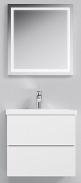 Am.Pm Мебель для ванной Gem 60 белый глянцевый, с 2 ящиками – фотография-1
