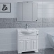 СанТа Мебель для ванной Монарх 80 на цоколе – фотография-12