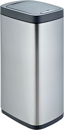 WeltWasser Ведро для мусора сенсорное WW Opal MT 38L сталь матовая – фотография-1