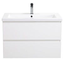 BelBagno Тумба под раковину Kraft 75 подвесная Bianco Opaco