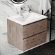 Teymi Тумба под раковину Laina 60 подвесная дуб темный – картинка-14