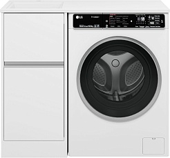 Misty Тумба под раковину Ингрид 40 под стиральную машину белая – фотография-1