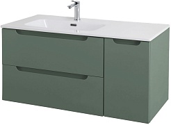 BelBagno Тумба под раковину Etna 100 L подвесная еловая матовая – фотография-5