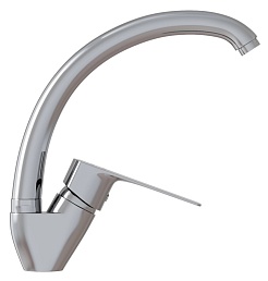 Mixline Смеситель для кухни 35k ML15-032 хром – фотография-3