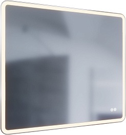 Aquanet Зеркало Ирис 90x80 с подсветкой и антизапотеванием – фотография-6