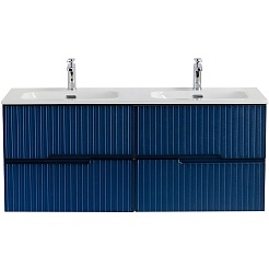 Cezares Тумба с раковиной Duet-N 120 с 4 ящиками подвесная sapfiro CZR-8073-120-2 – фотография-2