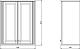 ValenHouse Шкаф подвесной Лиора 65 белый, фурнитура хром – фотография-8
