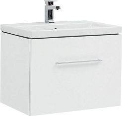 Aquanet Тумба с раковиной Порто 70 белая – фотография-1