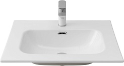 Aquanet Мебель для ванной Алвита New 60 Flat дуб веллингтон табак – фотография-12