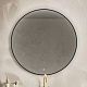 Vincea Зеркало 70x70 VLM-3DE700B с ореольной подсветкой черное – картинка-9
