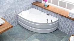 BellSan Акриловая ванна Виола 160x100 R с гидромассажем – фотография-3