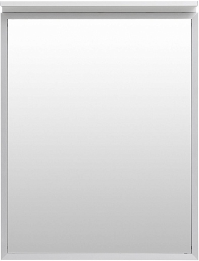 Allen Brau Зеркало Priority 60 1.31013.02 серебро браш – фотография-2