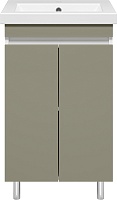 Misty Тумба под раковину Майна 50 хаки/белая