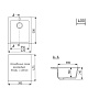 Mixline Мойка кухонная ML-GM14 темно-серая – картинка-10