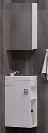 Corozo Мебель для ванной Комо 40 белая – фотография-1