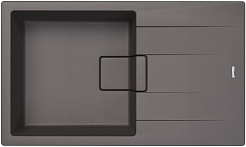 Florentina Мойка кухонная Ривьера 860 серый шелк – фотография-1