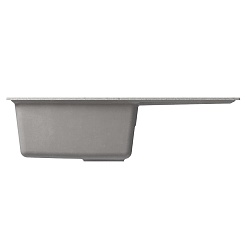 Mixline Мойка кухонная ML-GM31 серая – фотография-3