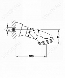 Grohe Верхний душ "Relexa Plus 80 Dual 28190000" – фотография-2