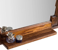Водолей Полка для зеркала Дубэлла 120 орех