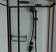 Frank Душевая кабина F400/2 black с крышей – картинка-17
