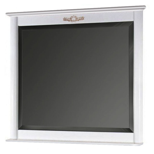 Водолей Зеркало для ванной "Анжелика 100" белое – фото-1