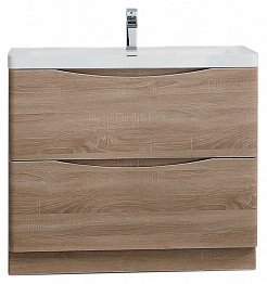 BelBagno Мебель для ванной напольная ANCONA-N 800 Rovere Bianco, подсветка – фотография-3