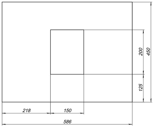 Aquanet Столешница Nova Lite 60 LF00 бежевая  – фотография-6