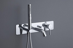 Allen Brau Смеситель для ванны с душем Priority 5.31006-00 (с внутренней частью) хром – фотография-3