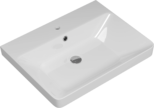 Brevita Тумба с раковиной Victory 60 подвесная серый кашемир – фотография-6