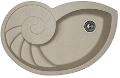 Florentina Мойка гранитная Наутилус грей