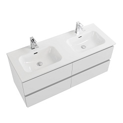 BelBagno Тумба под раковину Kraft 120-2 подвесная Bianco Opaco – фотография-4
