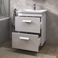 Vigo Тумба под раковину Nova 2-700 белая – фотография-5