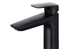 Aquatek Смеситель для раковины Вега AQ1004MB матовый черный – фотография-2