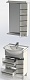 Aquanet Мебель для ванной "Доминика 60" белая – картинка-10