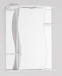 Style Line Мебель для ванной Эко Стандарт №12 55 (Уют) с ЗШ Лилия белая – фотография-5