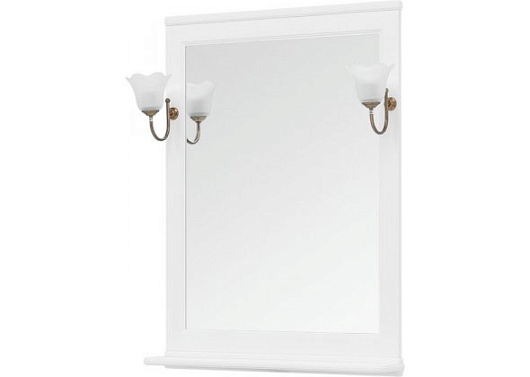 Aquanet Зеркало Aquanet Валенса NEW 75 белый – картинка-3