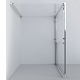 Vincea Душевой уголок Garda 120x80 VSR-1G8012CL профиль хром стекло прозрачное – фотография-10