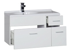 Aquanet Мебель для ванной  "Данте 90" 1 шкаф L (164817) – фотография-7