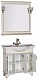 Aquanet Мебель для ванной Валенса 90 белый краколет/золото (182822) – фотография-12