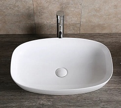 Ceruttispa Раковина накладная 60 CR0063 белая – фотография-3