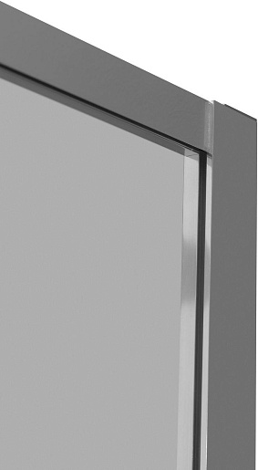 Aquanet Душевая дверь в нишу Pleasure Evo 120 AE65-N120-CT профиль хром стекло прозрачное – картинка-11