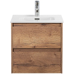 BelBagno Тумба под раковину Kraft 50 подвесная Rovere tabacco – фотография-2