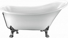 Фэма Акриловая ванна "Vittoria", ножки хром, покрытие RAL матовое