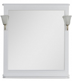Aquanet Зеркало Валенса 90 белое (180046) – фотография-5