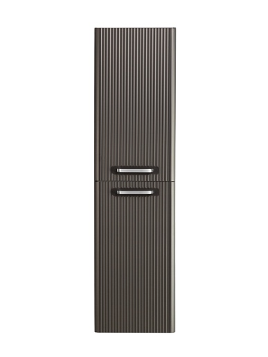 BelBagno Шкаф подвесной Due 40/150 оружейная сталь ручки Хром полированный – фотография-2