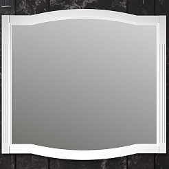 Opadiris Зеркало для ванной Лаура 100 белое – фотография-1