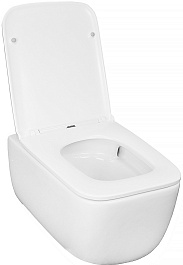 Azario Унитаз подвесной Flavia AZ-0076-UQ1 безободковый белый – фотография-6