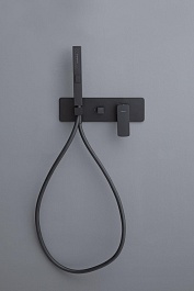 Allen Brau Смеситель для душа Infinity 5.21011-31 (с внутренней частью, 2 хода) черный матовый – фотография-4