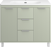 Brevita Тумба с раковиной Risacca Pistachio 100 фисташковый